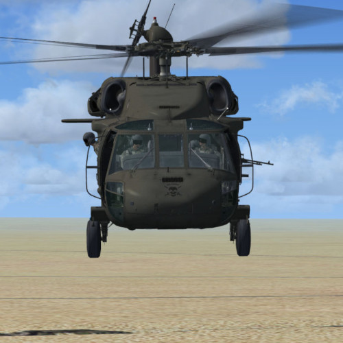 FSX - Cerasim UH-60 BlackhawkFSX - Cerasim UH-60 Blackhawkl